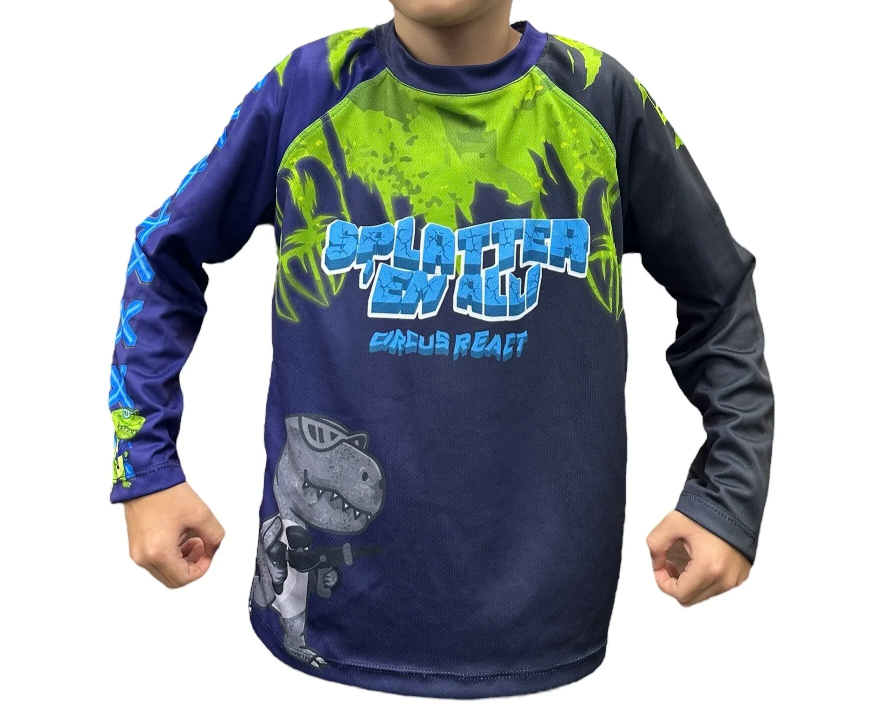 Kids Jersey T-Rex Dino Edition